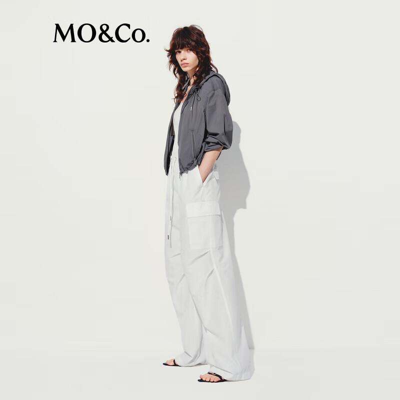 MO&Co. UPF50+ Sun Protection High-Waist Casual Pants