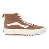 Womens/Ladies Side Stripe Suede High-top Platform High Top Trainers