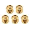 5 Pack 6.5MM Single Chainring Bolts Set High Strength Ti Alloy Universal Single Chainwheel Bolts