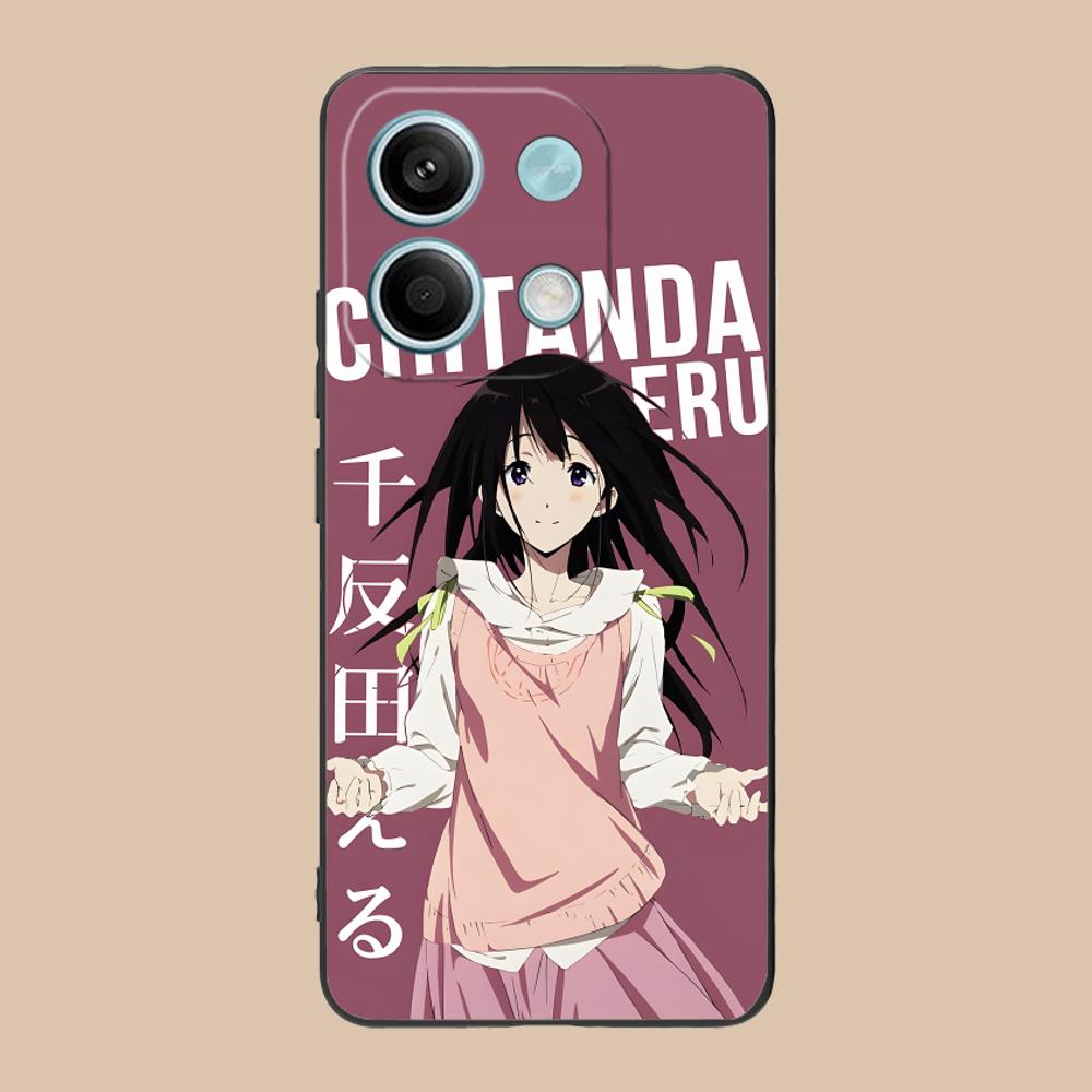 Hyouka Chitanda Matte TPU Mobile Phone Case for POCO F8 F7 F6 F5 F4 F3 F2 Pro GT C75 C71 C65 C61 C40 Pro Ultra Colorful Cover