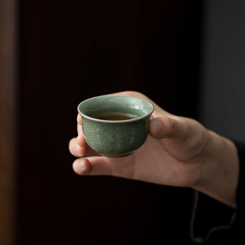 Ru Kiln Style Ceramic Travel Tea Set