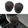 5 6 Speed MT Leather Car Gear Shift Knob Collars Cover for Chevrolet Cruze Sedan Hatchback 2009 - 2015 Accessories