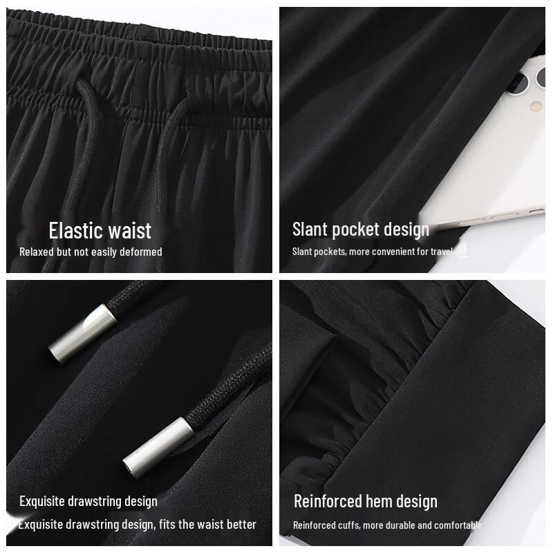 JEEP SPIRIT Men's Cool & Breathable Loose Jogger Pants