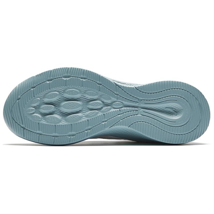 Anta Lightweight Comfortable Shock Absorbing Non-Slip Low-Top Casual Running Shoes Men sneaker White Blue 912435518-1