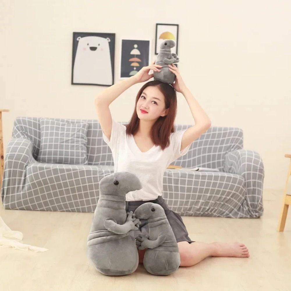 20cm/35cm/45cm Alien Plush Doll The Russian Zhdun Plush Statue Doll Monster Plush Toy Holiday Gift
