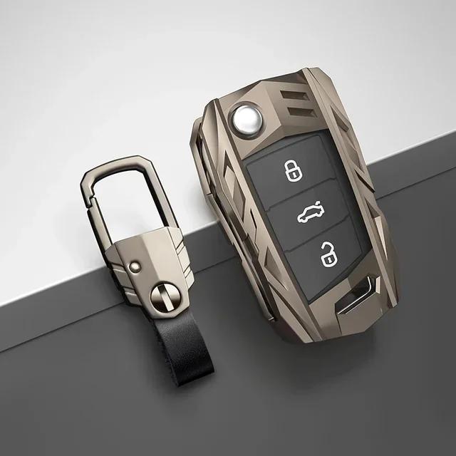 

Чохол для ключів автомобіля Volkswagen VW Golf 7 Gti Mk7 R Touran Skoda Octavia 3 Superb Karoq Kodiaq Seat Leon Mk3 Ateca Аксесуари