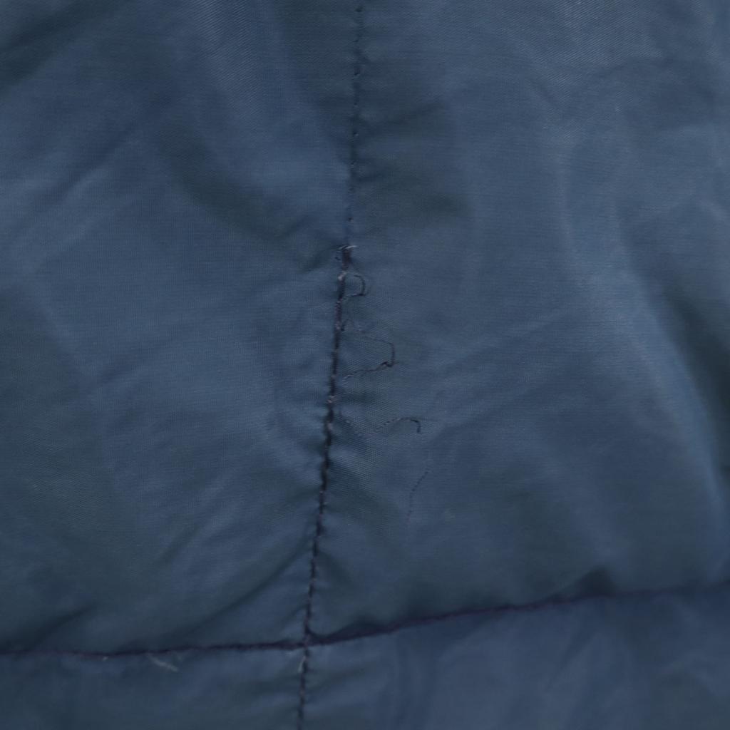 BEQUEME 80er Jahre Vintage Daunenweste M Dunkelblau wendbar Herren Gebraucht