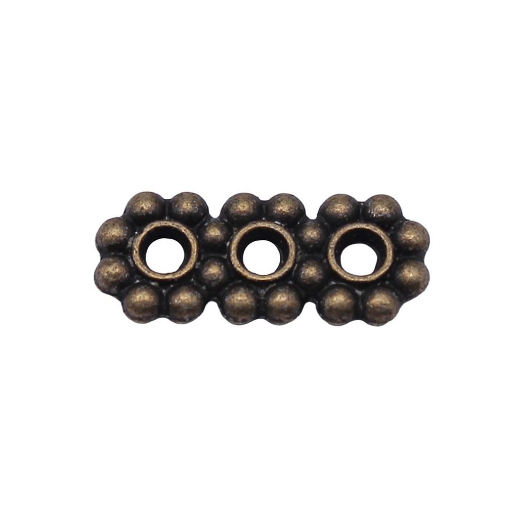 Multi Hole Tube Beads Spacer Antique Style Links For Multi Strand Bracelets