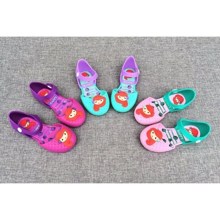 Neue Mini Melissa Meerjungfrauen-Sandalen für Mädchen, Prinzessinnen-Babyschuhe, in US-Größe 813