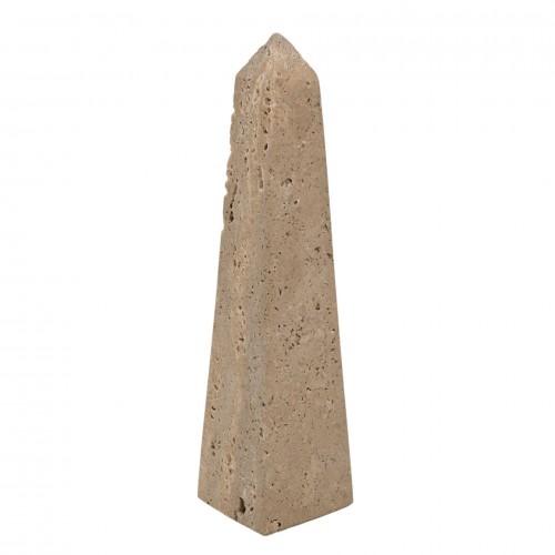 Hestia Travertine Pillar Ornament