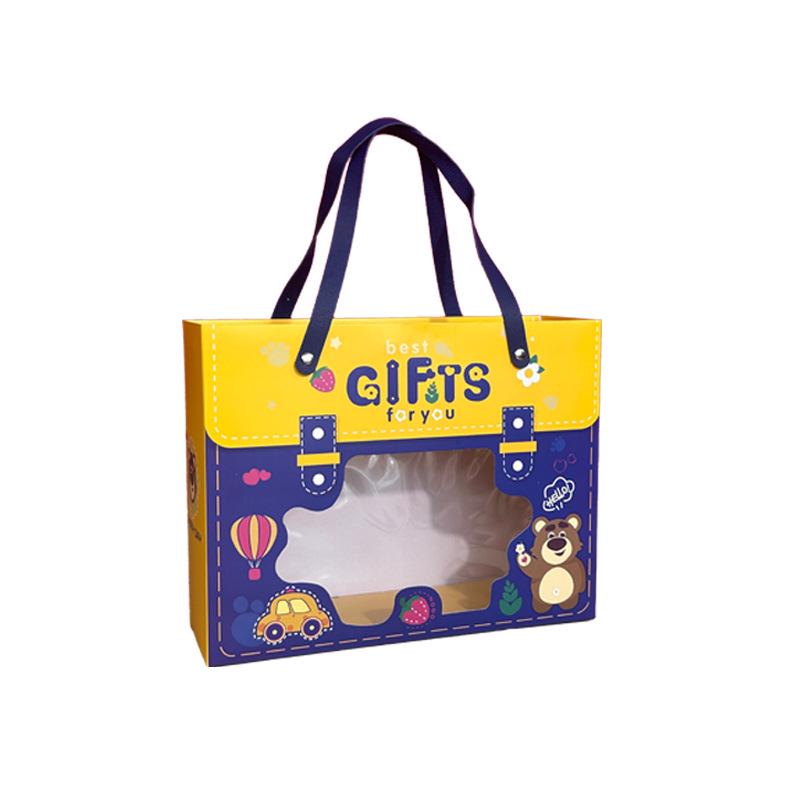 First Birthday Cartoon Gift Box for Kindergarten Party Favors