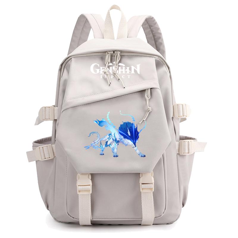 Anime Game Travel Backpack Printed Canvas Backpack for Boy Girl School Bag Students Women Large Capacity Bookbag Usb Charging Kids Gifts