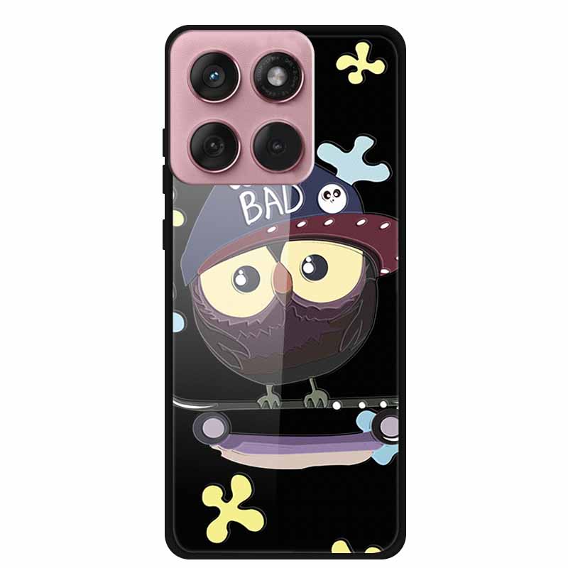 

Glass Case For Motorola Edge 60 60s 5G Case 6.67 Hard Tempered Glass Back Covers Soft Bumper For Motorola Edge 60 Fusion Fundas Moto Edge 60s 5G