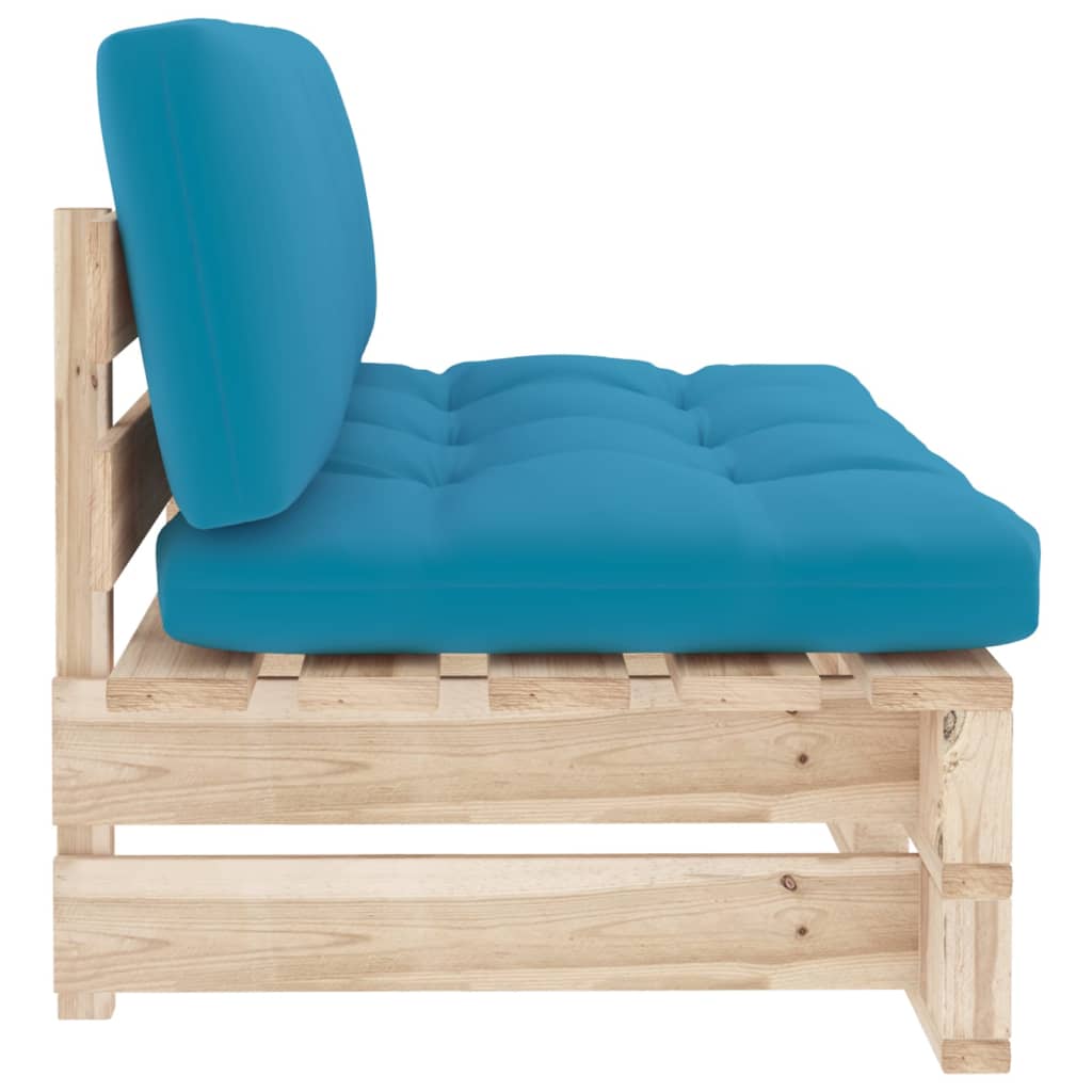 Outdoor Center Sofa Pallet Design Pressure Treated Pine Wood