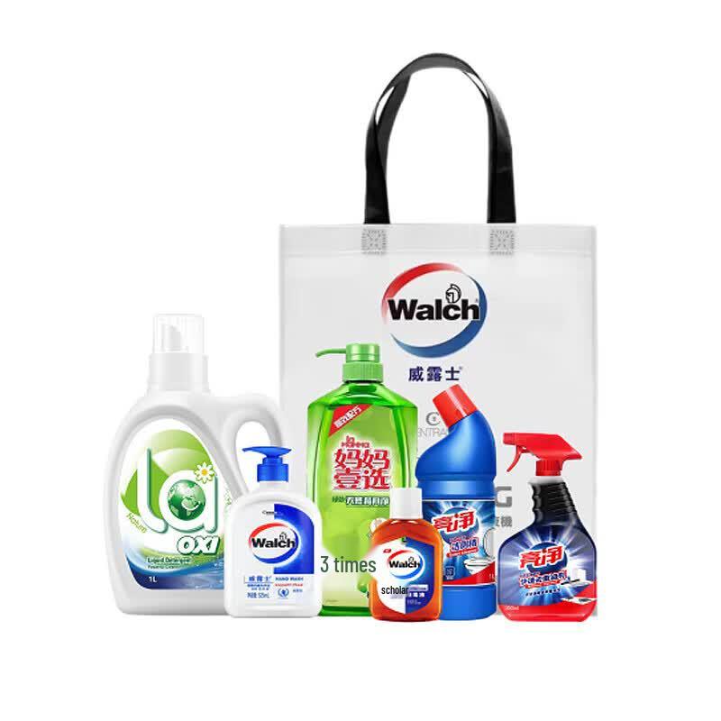 Walch Concentrated Laundry Detergent & Disinfectant Set