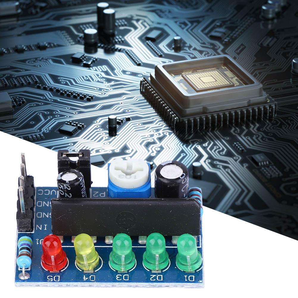 KA2284 3.5V12V Level Indicator Module with LED Indicator Light Audio Level Indicator Module Board