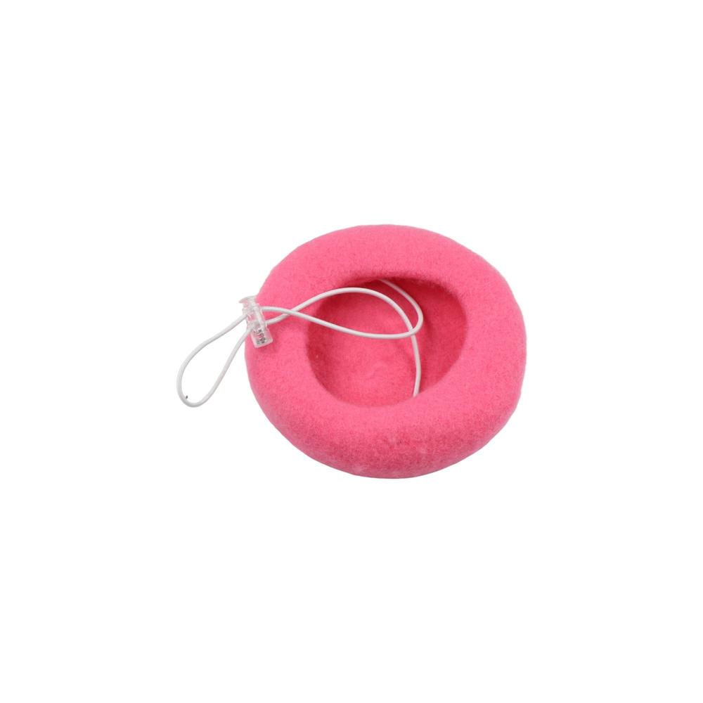 1 pcs Cat Accessories Solid Color Pet Decor Cat Hat Pet Headwear Dog Beret Pet Wool Cap