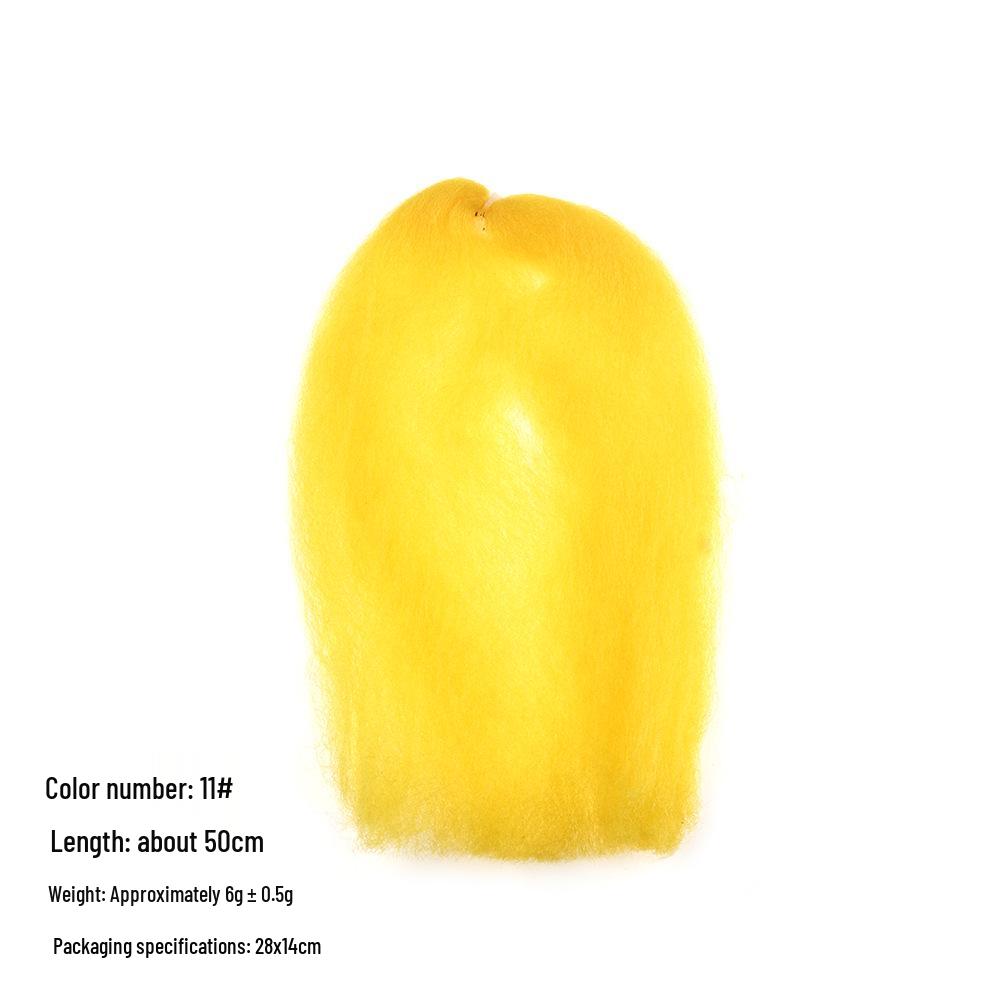 Fly Tying Hooks with EP Silky Non-Absorbent Fibers for Fly Fishing
