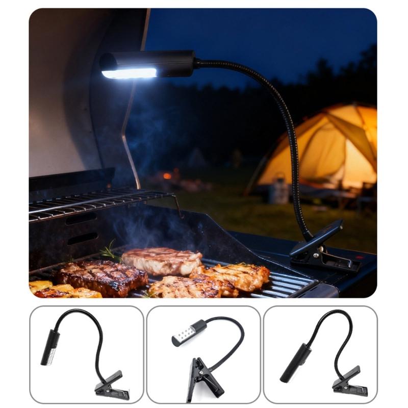 Energy Efficient LED Barbecue Light Magnetic Mount LED Grill Light Magnetic BBQ Light for Grilling Camping Activities