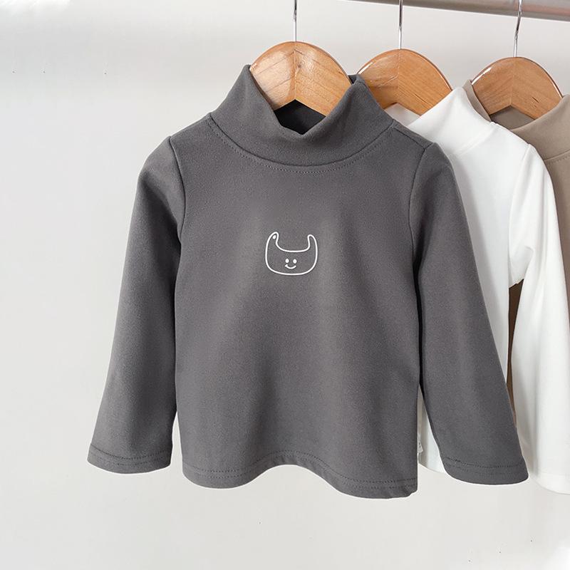 Kinder Fleece Baselayer: Warmes Langarmshirt (270g) für Jungen & Mädchen