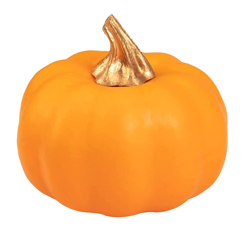 12 Pack Christmas Artificial Pumpkin Sets Made of Foam Simulation Pumpkin Ornament for Autumn Hallow