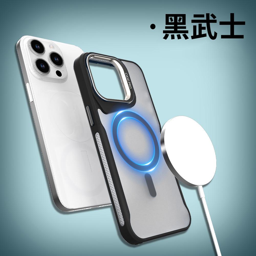 Darth Vader Apple 16promax mobile phone case iPhone15 lens metal bracket 14 matte transparent 13