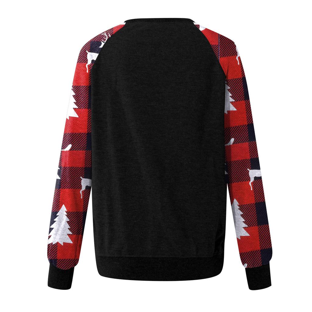 Women Casual Loose Round Neck Drop Shoulder Long Sleeve Sweater