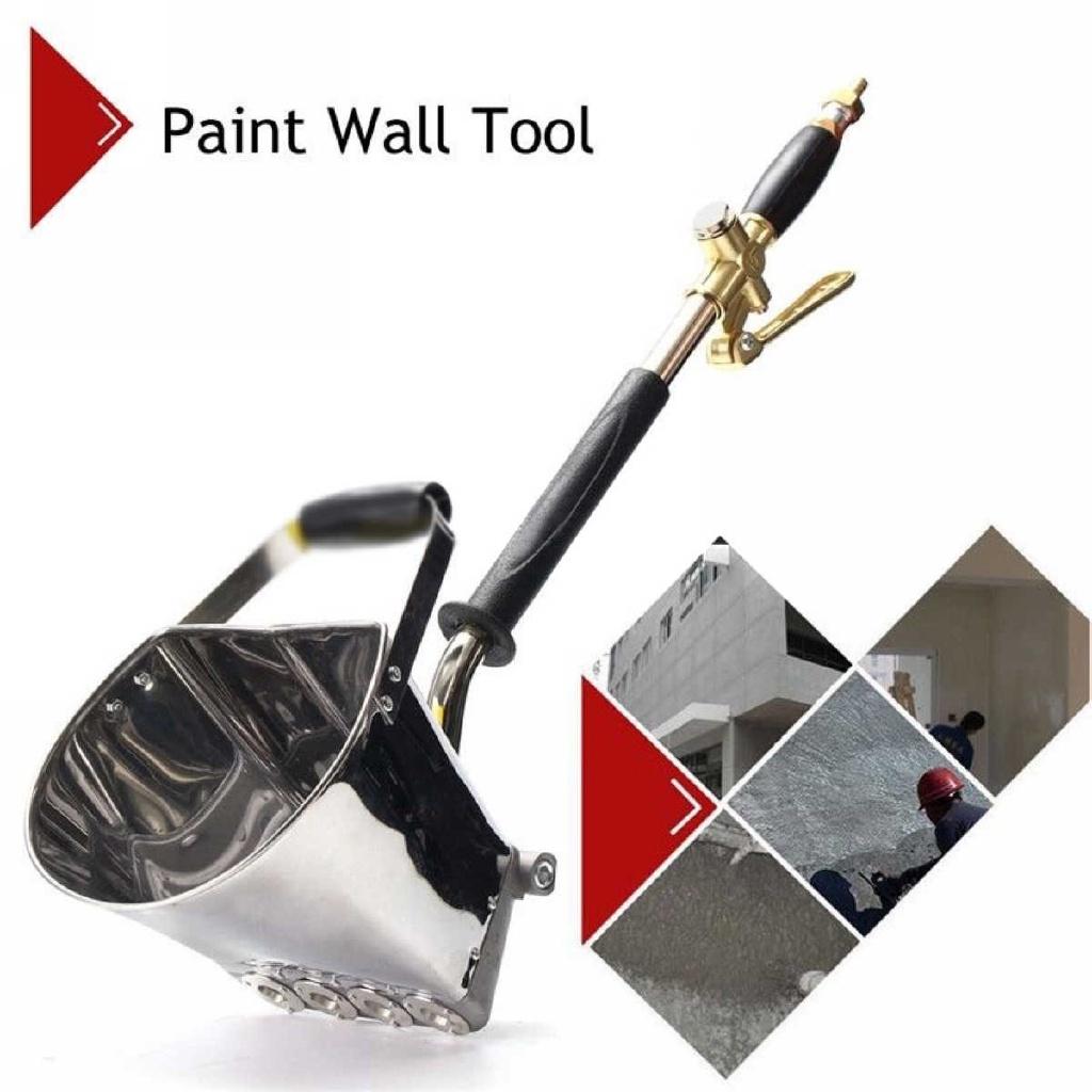Mortar Cement Spray Guns with Bucket Wall Sprayer Plaster Sprayer Cement Spray Guns Concrete Plaster