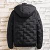 Abbigliamento Imbottito in Cotone da Uomo Autunno e Inverno e Cappotti Invernali Aggiornati Giubbotti Corti Imbottiti Spessi alla Moda da Uomo