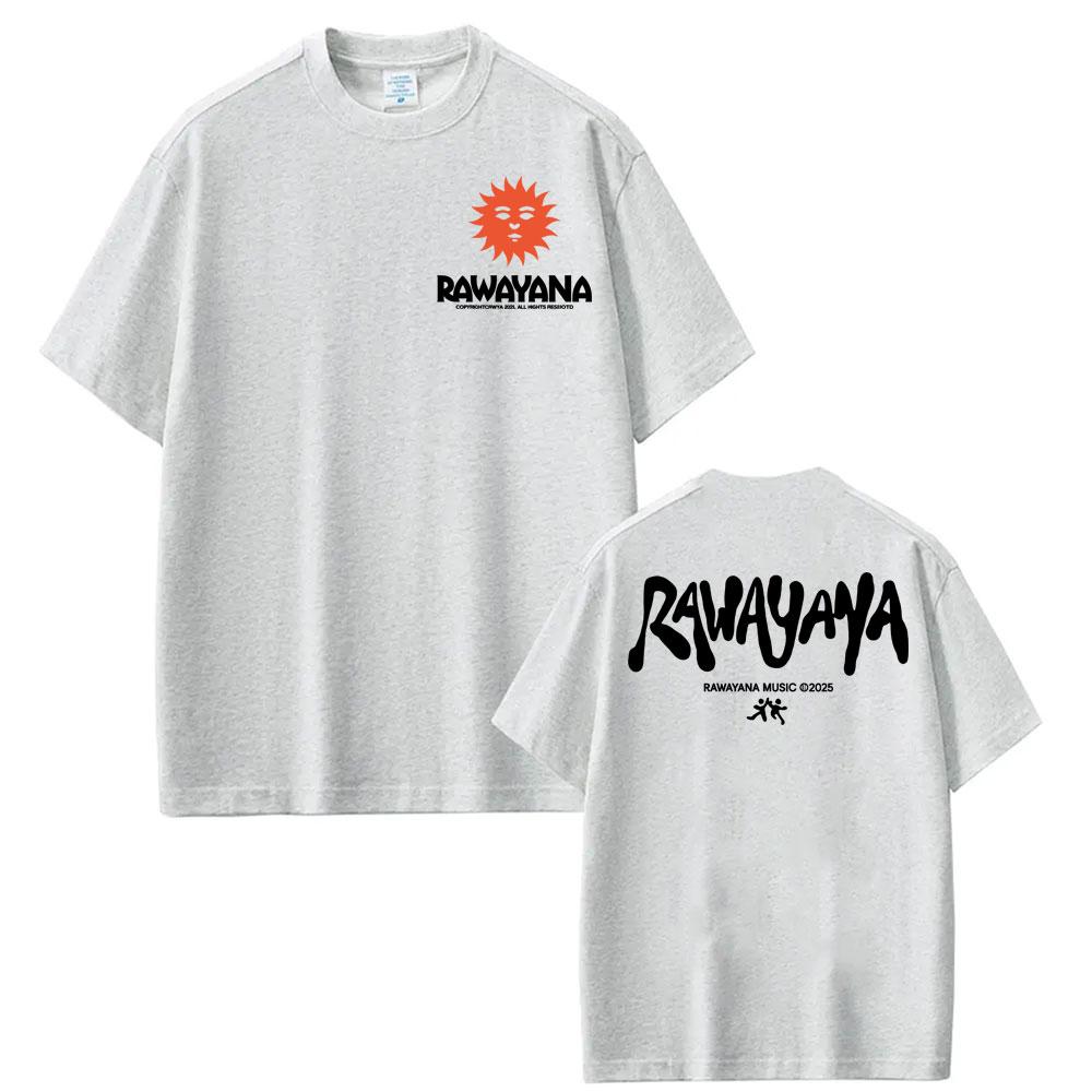 Rawayana Donde Es El After Music Album T Shirt Streetwear Unisex Women Retro Fashion Oversized Tshirts Pure Cotton Casual T Shirts