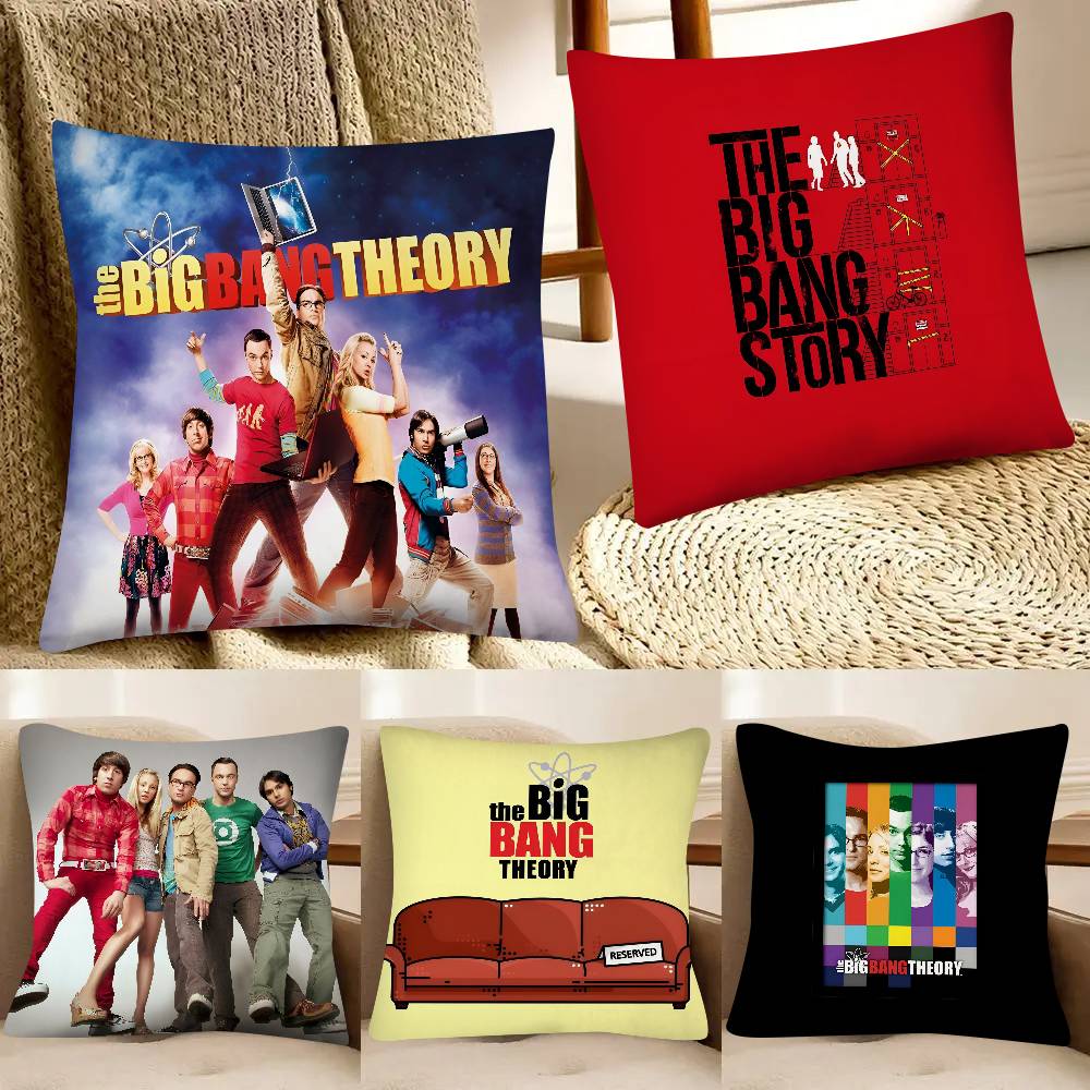 The Big Bang Theory Pillow Case Fashion Square Pillowcase Bedroom Sofa Room Ins Decoration Leisure