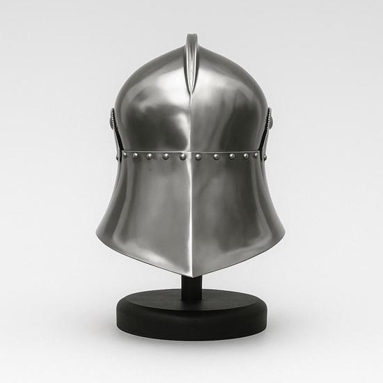 Medieval English Sallet Helmet Perfect for Renaissance Fair, Cosplay, LARP, Halloween Costume Authentic Steel Handmade Replica