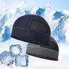 1Pcs Motorcycle Helmet Inner Hat Quick Dry Breathable Racing Mesh Cap Helmet Liner Sweat Cap Outdoor Sports Bike MTB Running Hat