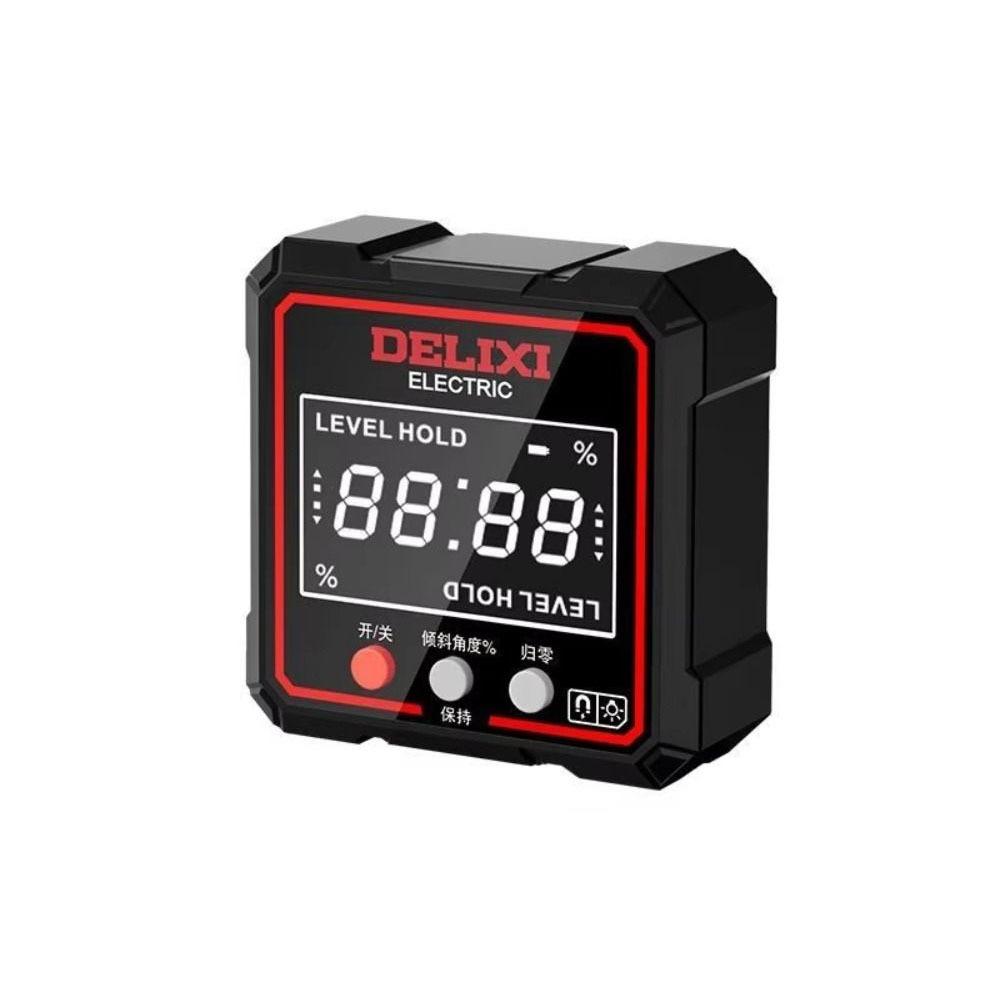 

Magnetic Suction Display Angle Gauge Single Sided Angle Gauge Measurement Electronic Tool чёрный