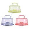 Versatile Cake Container Portable Cake Transport Carrier with Handle Pastry Tray