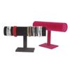 T Bar Samt Haarband Stirnband Halter Einzelhandel Shop Display Stand Rack Halter