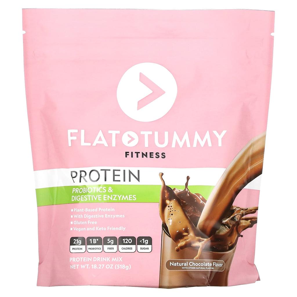 Buy Flat Tummy, Fitness, Protein Drink Mix, Probiotics & Digestive