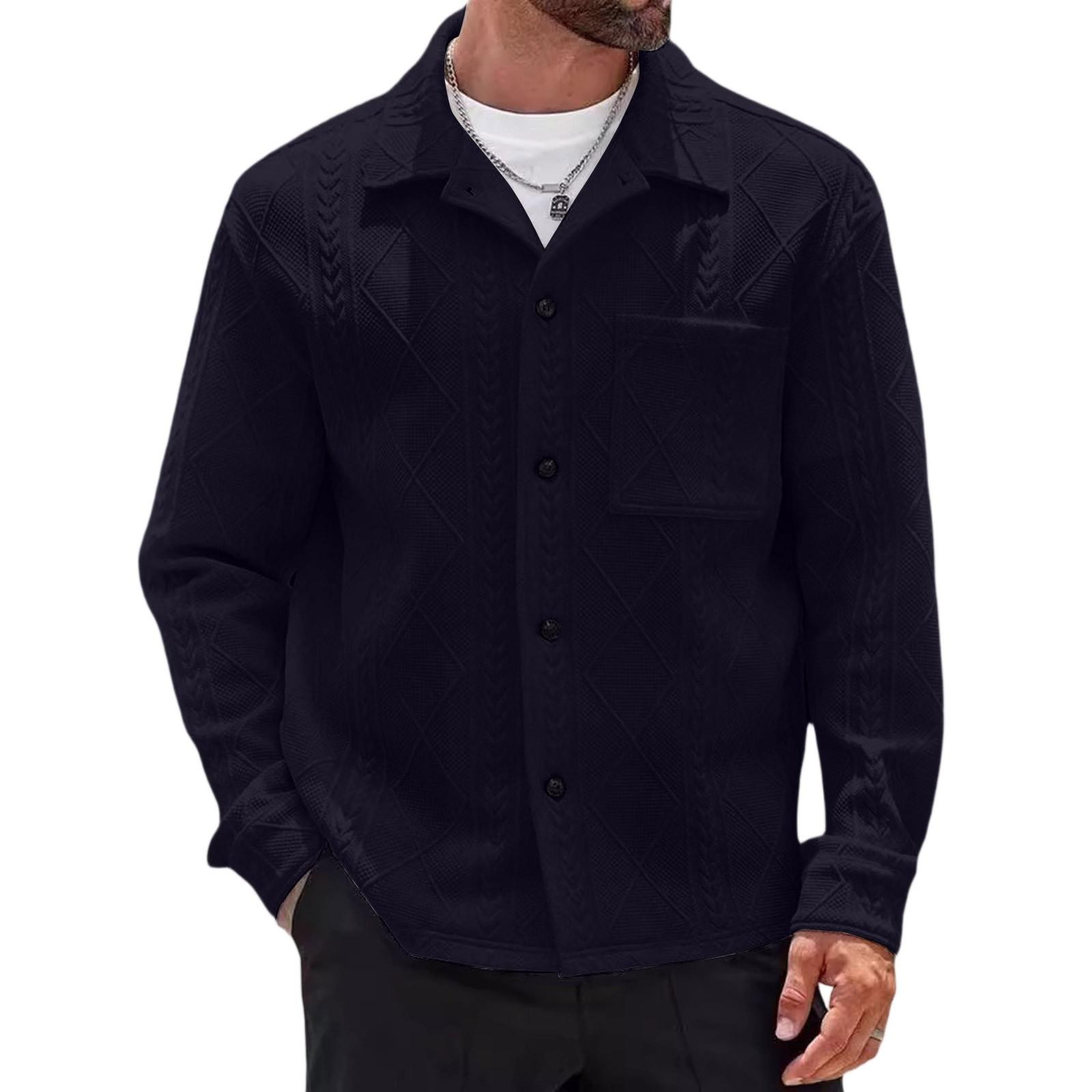 

Спортивная повседневная верхняя одежда с длинными рукавами, модная куртка XXXL тёмно-синий