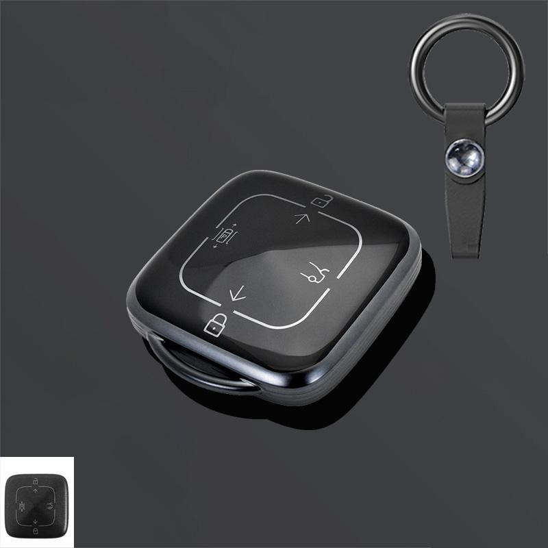 New Tpu Car Remote Key Cover Shell Protective Case For Zeekr 001    Keychain Auto Interior Styling Accessories