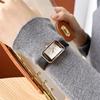 Rectangle Watch Women's New Light Luxury Diamond-encrusted Fashion Rhombus Belt Women's Watch