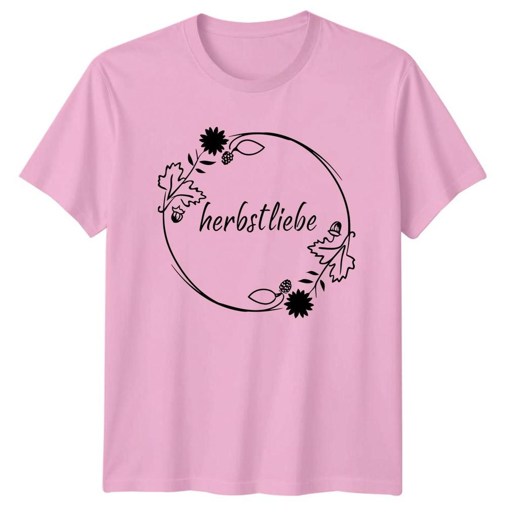 Herbstliebe Unisexs TShirt Autumn Nature Great Autumn Gift For Her