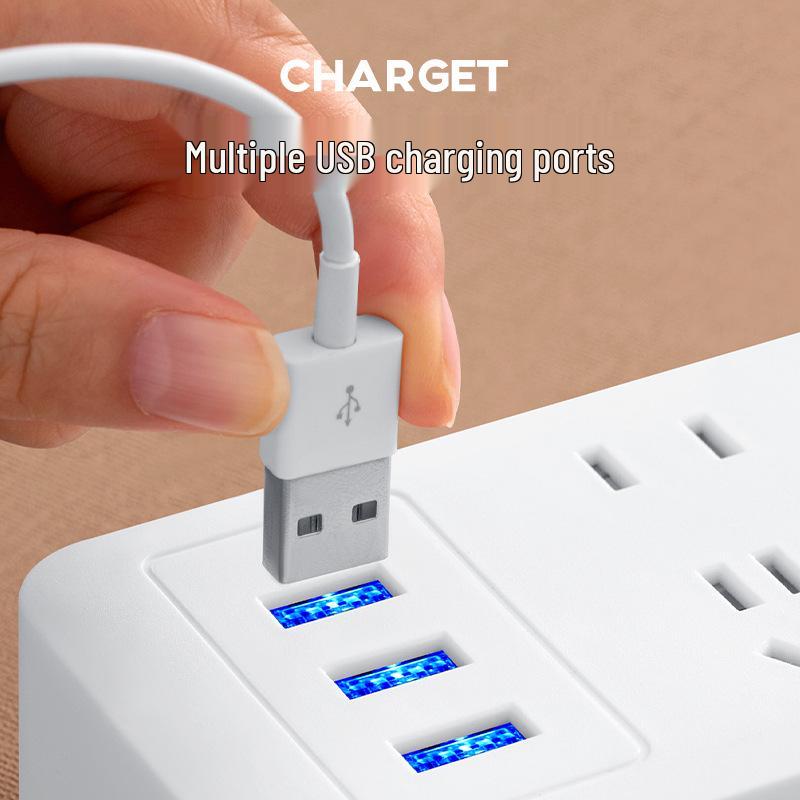 Xiaomi Multi-Outlet Power Strip with USB for Home, Office, or Dorm Use