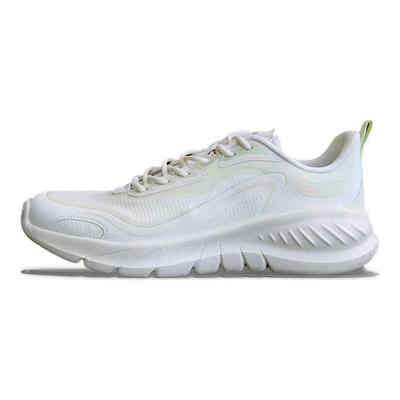 Versatile Comfortable Non-Slip Durable Low-Top Casual Running Shoes Women Sneaker White Green ARSU106-3