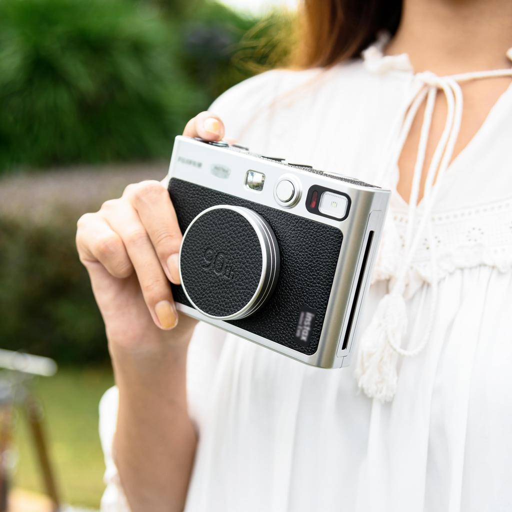 JJC instax mini evo dedicated lens Cheki evo lens 90th aluminum alloy back lens easy to classical style cap, cap, anniversary, dustproof, dirt-proof,