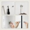 Toilet Lid Lifter Set Self-Adhesive Toilet Seat Lifter Avoid Touching Toilet Cover Handle Bathroom Accessories For Office Home