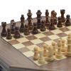Octagonal Wooden Chess Set Luxury Professional Board Games For Children Handmade Magnetic Chess Pieces Family Decoration Gifts