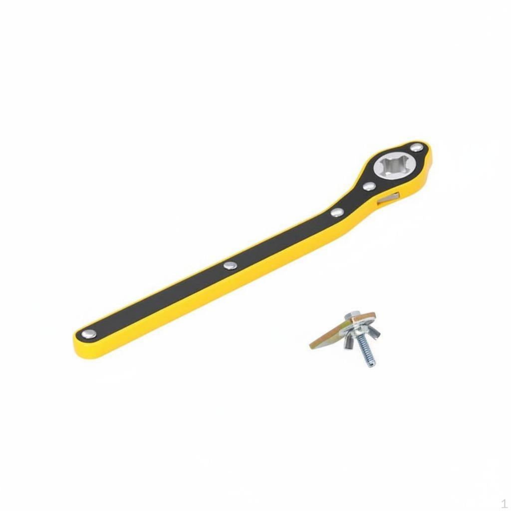 Car Jack Ratchet Wrench Easy Handle Portable Tire Changing Tool for Women, Elderly,