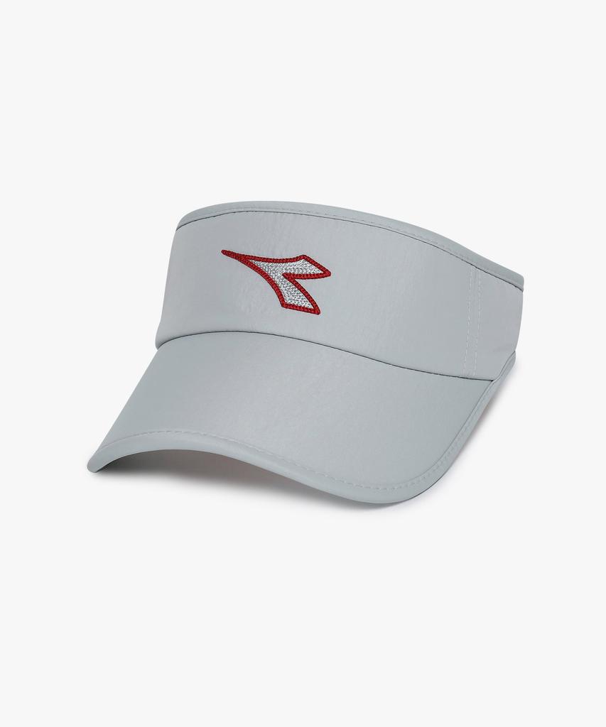 diadora Crosscoat Logo Visor Silver