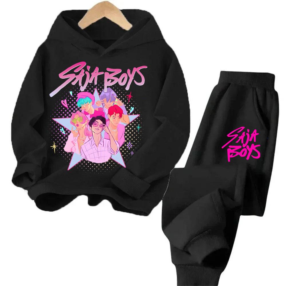 Mädchen Hoodies Hosen 2-teilige Sets Kinder Sweatshirt Set