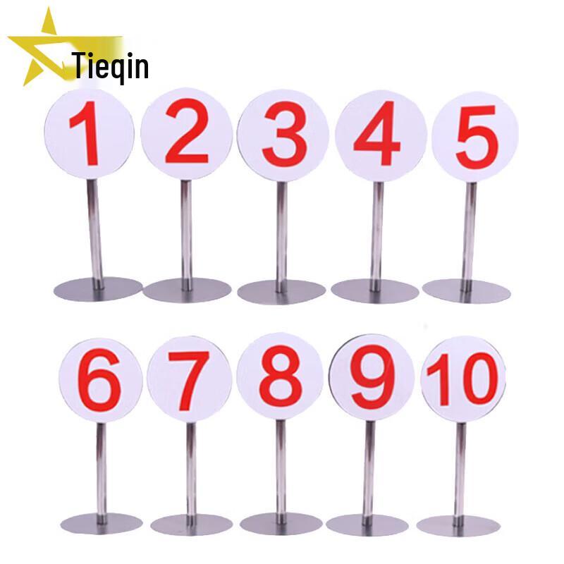 Target Range Number Plates